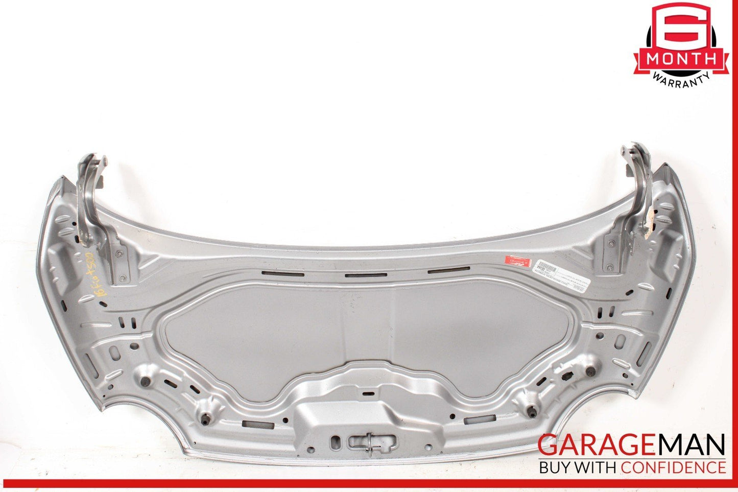 12-19 Fiat 500 Front Hood Bonnet Cover Panel Gray OEM