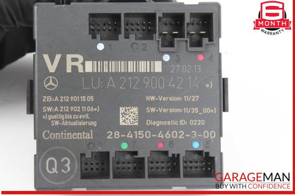 08-18 Mercedes R172 SLK250 E350 Front Right Side Door Control Module OEM