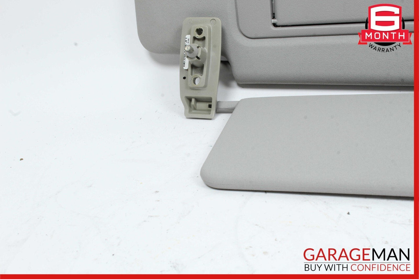06-12 Mercedes X164 GL550 ML450 Front Right Side Sun Visor Sunvisor Cover Grey