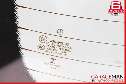 15-18 Mercedes W205 C300 C350e C400 Rear Windshield Window Glass OEM
