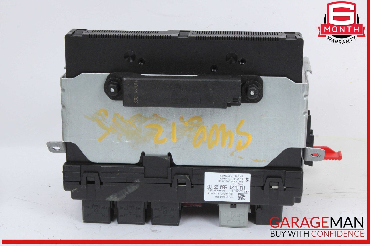 10-14 Mercedes W221 S400 S63 CL63 AMG Rear Sam Fuse Box Relay Module Control OEM