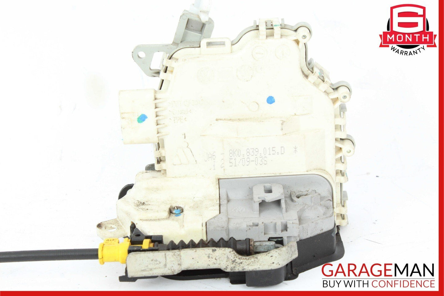 10-20 Audi Q5 Rear Left Driver Side Door Lock Latch Actuator 8K0839015D OEM