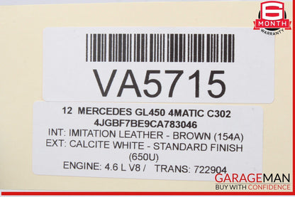 05-13 Mercedes X164 GL450 4MATIC ML350 SLK350 Thermostat Housing 2732000215 OEM