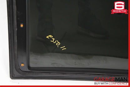 10-16 Mercedes W212 E350 E500 E550 Rear Panoramic Pano Sunroof Sun Roof Glass