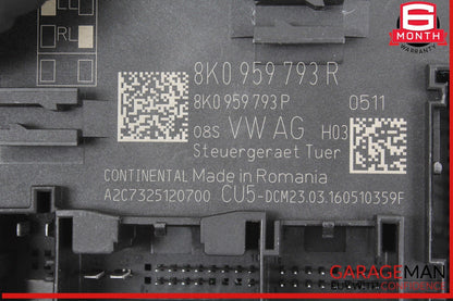 13-17 Audi SQ5 Q5 Front Left Driver Side Door Control Module Unit 8K0959793R OEM
