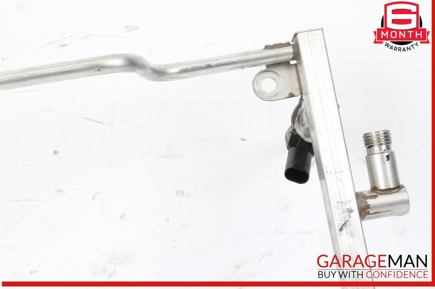 05-12 Mercedes W209 CLK350 ML350 SLK300 Fuel Injector Rail w/ Fuel Injectors OEM