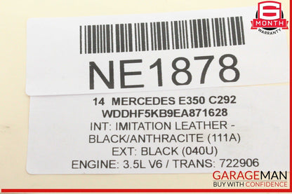 12-16 Mercedes W212 E350 C350 Engine Coolant Thermostat Housing 2762000115 OEM