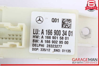 13-16 Mercedes W204 C250 Headlight Lamp Range Control Module Unit 1669003401 OEM