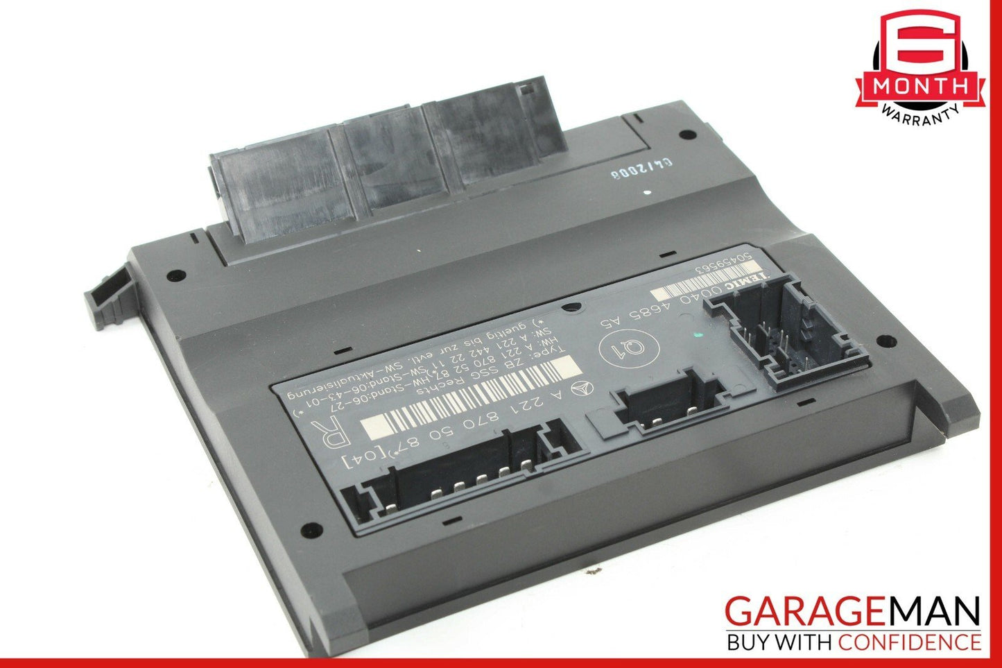 07-13 Mercedes W221 S550 S63 AMG Front Right Passenger Under Seat Control Unit