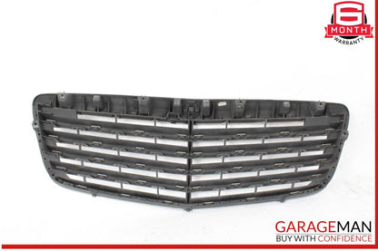 07-09 Mercedes W211 E350 Front Center Bumper Grill Grille Trim Cover Panel OEM