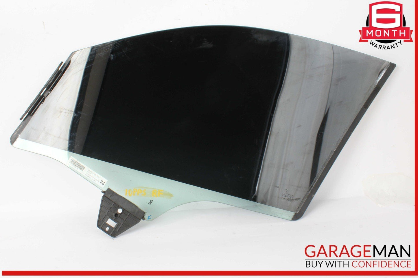 10-16 Porsche Panamera 970 Front Right Passenger Side Door Window Glass OEM