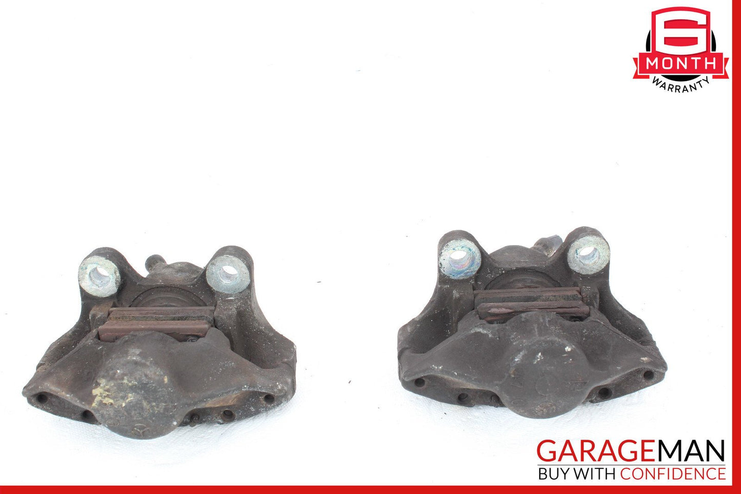 81-91 Mercedes W126 420SEL Rear Brake Calipers Right & Left Set OEM
