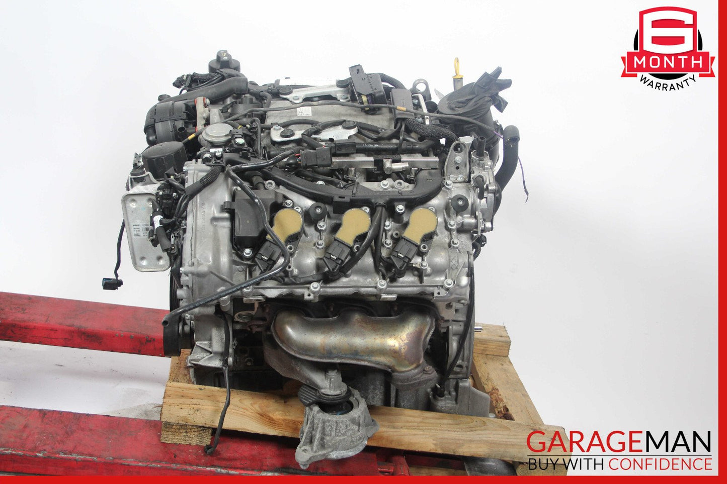 08-11 Mercedes W204 C300 3.0L V6 RWD Engine Motor Block Assembly OEM