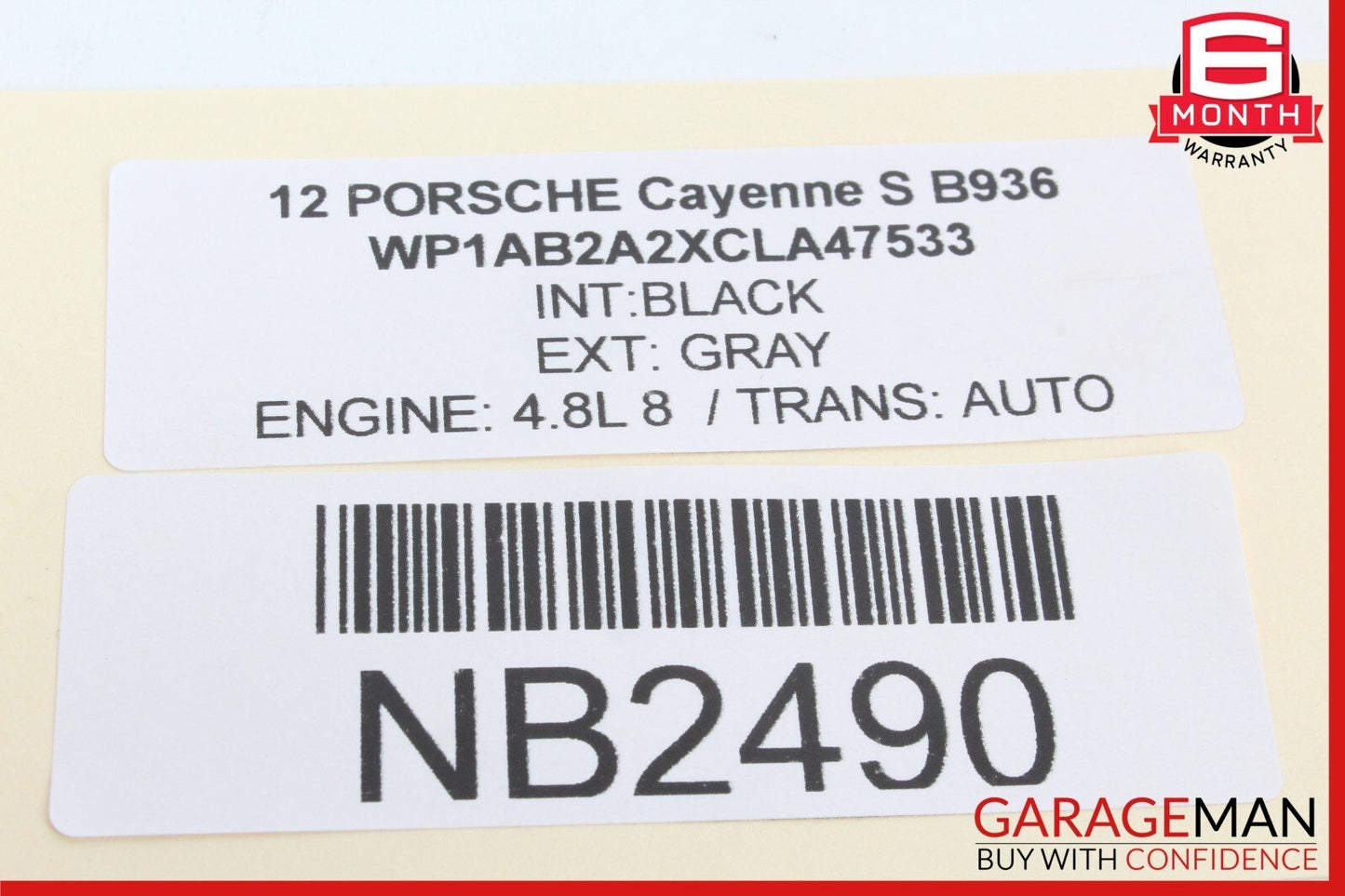11-17 Porsche Cayenne S 958 Rear Seat Heat Lock Switch Control Panel 7P5927325D