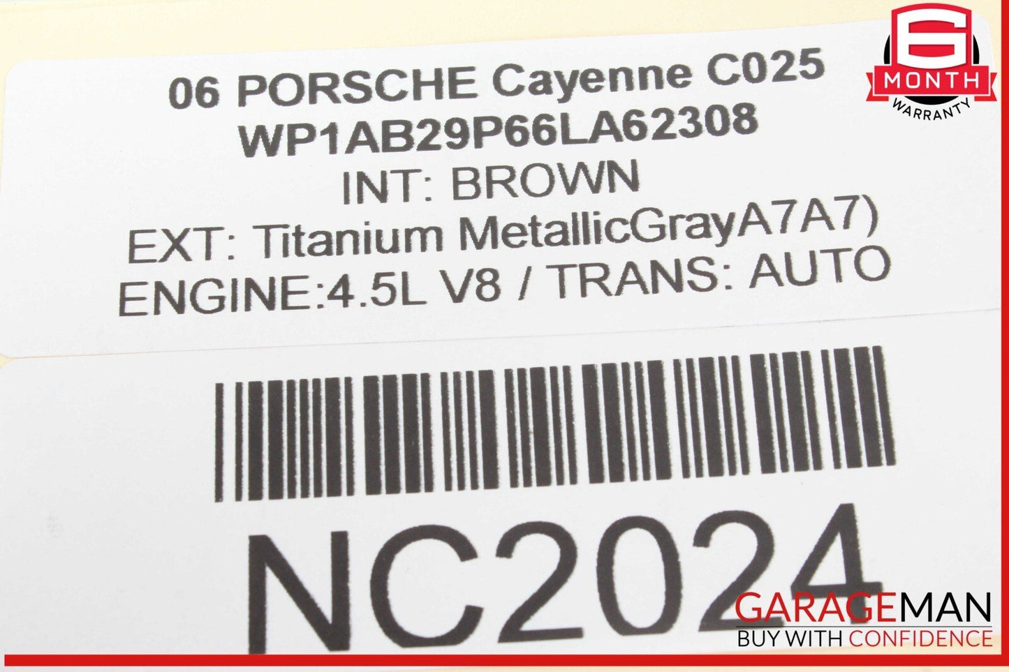 03-10 Porsche Cayenne 955 957 Rear Left / Right Side Upper Rearward Control Arm