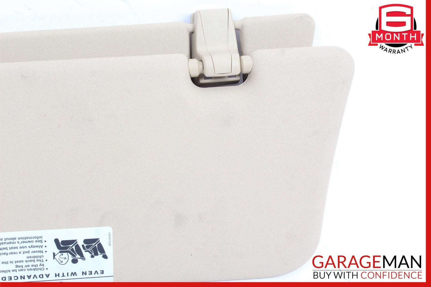 06-12 Mercedes X164 GL450 ML450 Front Right Side Sun Visor Sunvisor Shade OEM