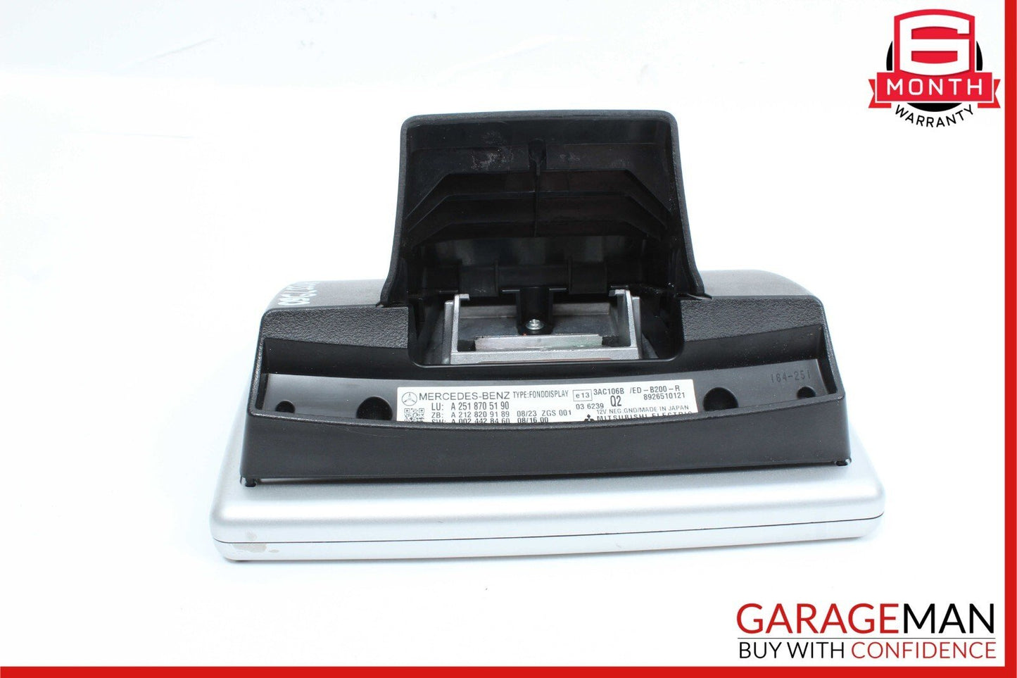09-13 Mercedes X164 GL550 GL320 GL350 Right Headrest Screen Monitor Display OEM