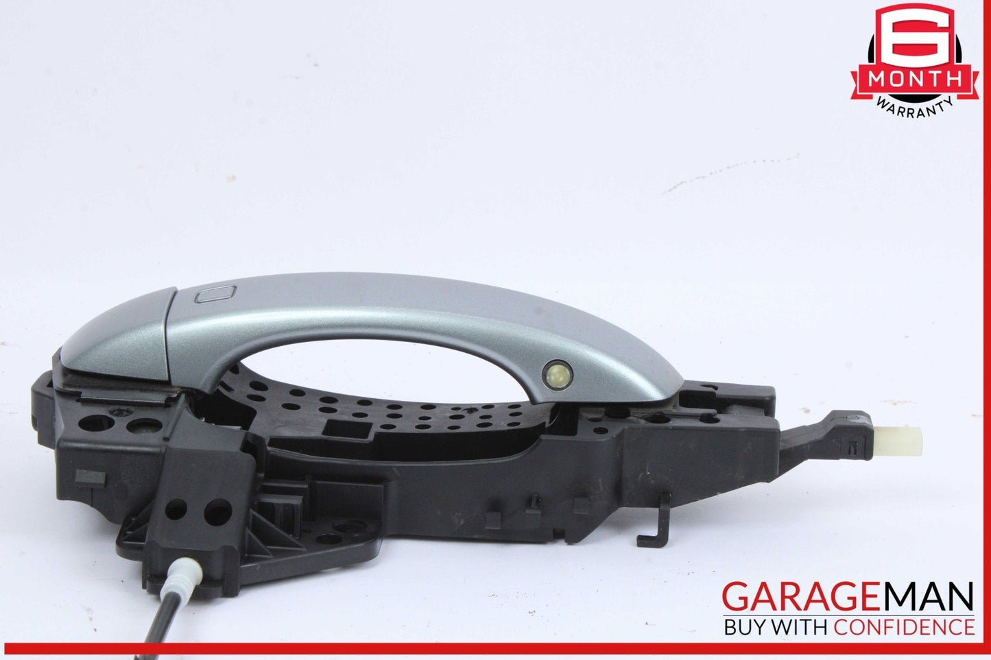 12-18 Audi A6 A7 Right Passenger Side Exterior Door Handle Gray 4H0837886 OEM