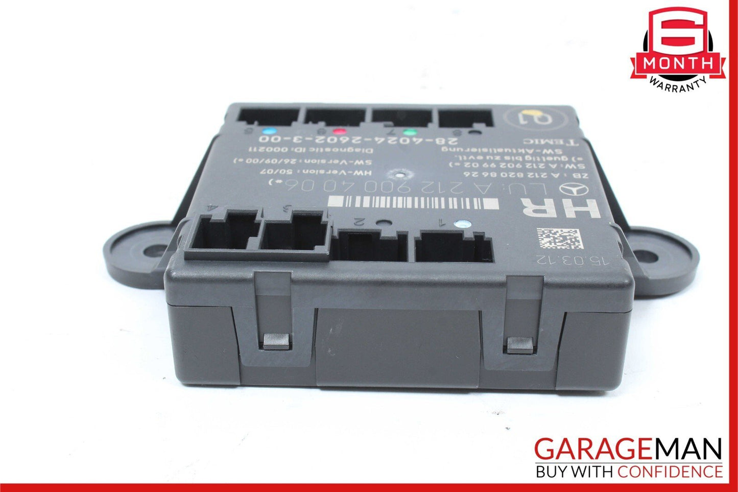 08-14 Mercedes W204 C250 C300 Rear Right Side Door Control Module Unit