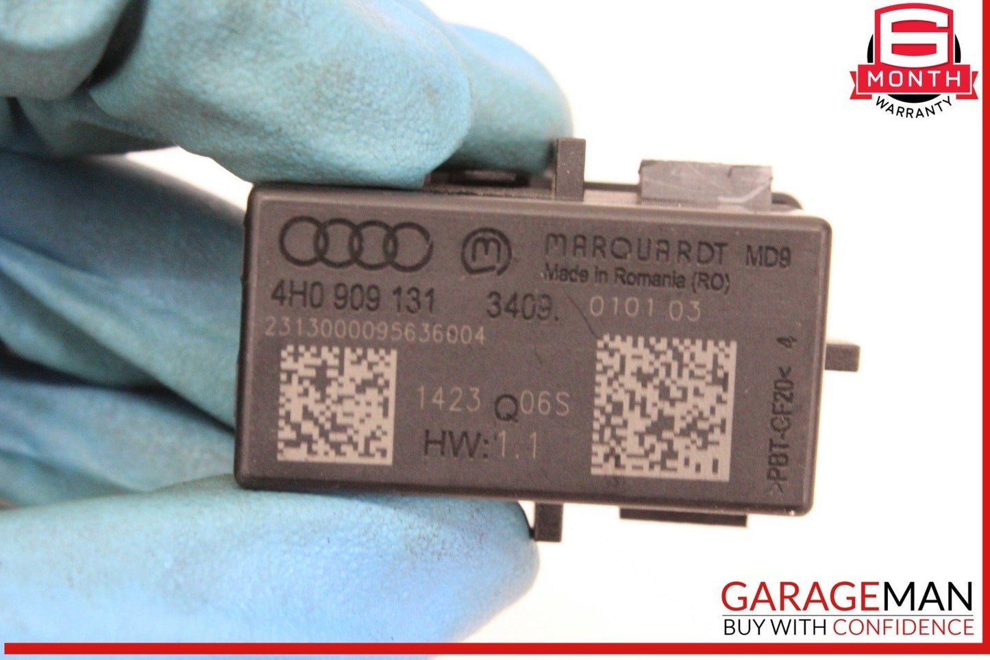 12-18 Audi A6 A7 Ignition Switch Control Lock Relay Module 4H0909131 OEM