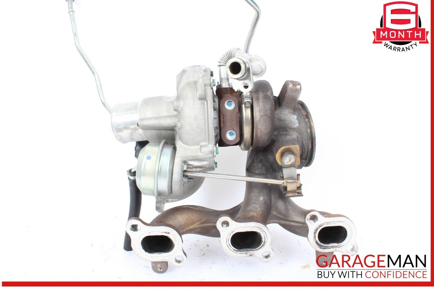 14-20 Maserati Ghibli Levante Left Turbocharger Turbo Charger Manifold OEM