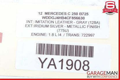 08-18 Mercedes W204 C250 E350 Rear Left or Right Side Lower Thrust Control Arm