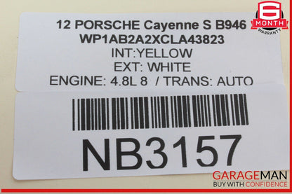 11-14 Porsche Cayenne Hybrid S 958 Rear Left Driver Side Inner Tail Light Lamp