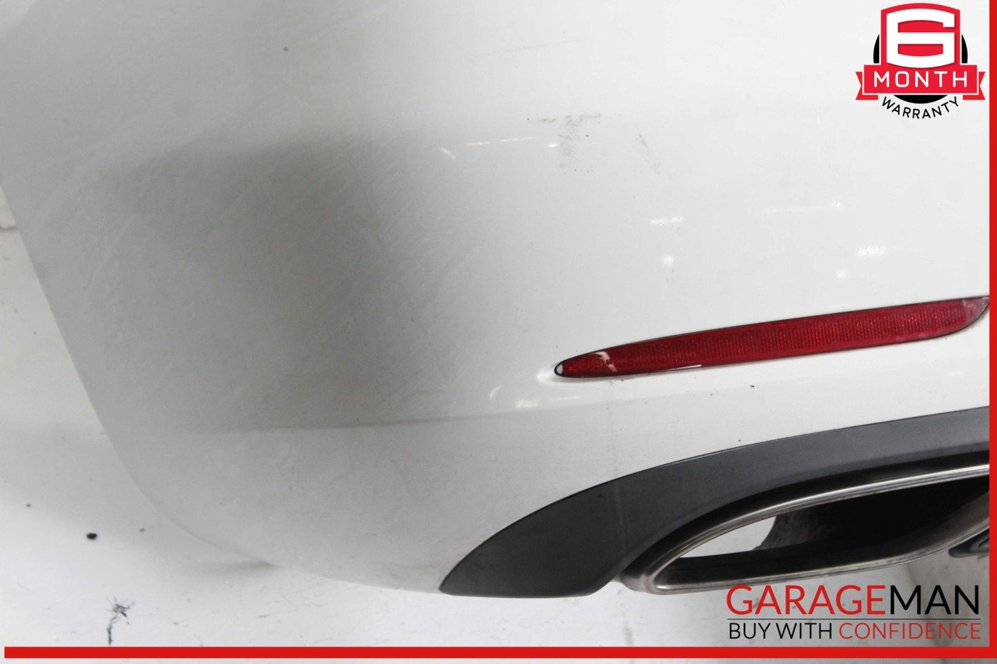17-20 Mercedes R172 SLC300 SLC43 AMG Rear Bumper Cover Assembly White OEM