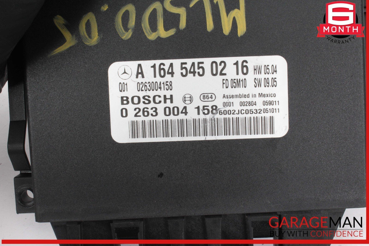 06-09 Mercedes W164 ML500 ML550 R500 Park Assist Parktronic Control Module PDC