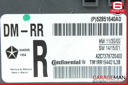 14-17 Maserati Ghibli Rear Right Passenger Side Door Computer Control Module OEM