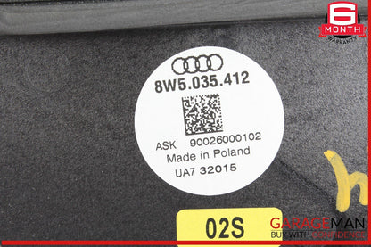 17-24 Audi A4 Rear Center Subwoofer Bass Speaker 8W5035412 OEM