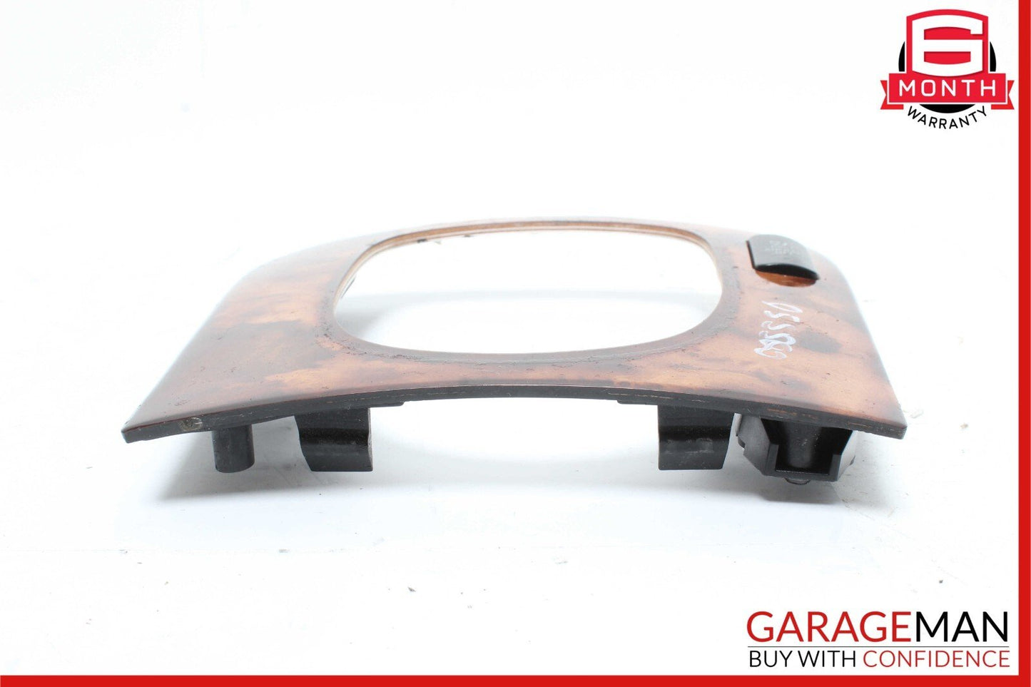 00-06 Mercedes W220 S430 S500 Front Center Console Shift Shifter Trim Bezel Wood