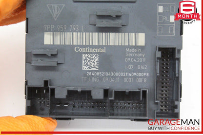 11-17 Porsche Cayenne 958 Front Left Side Door Control Module 7PP959793L OEM