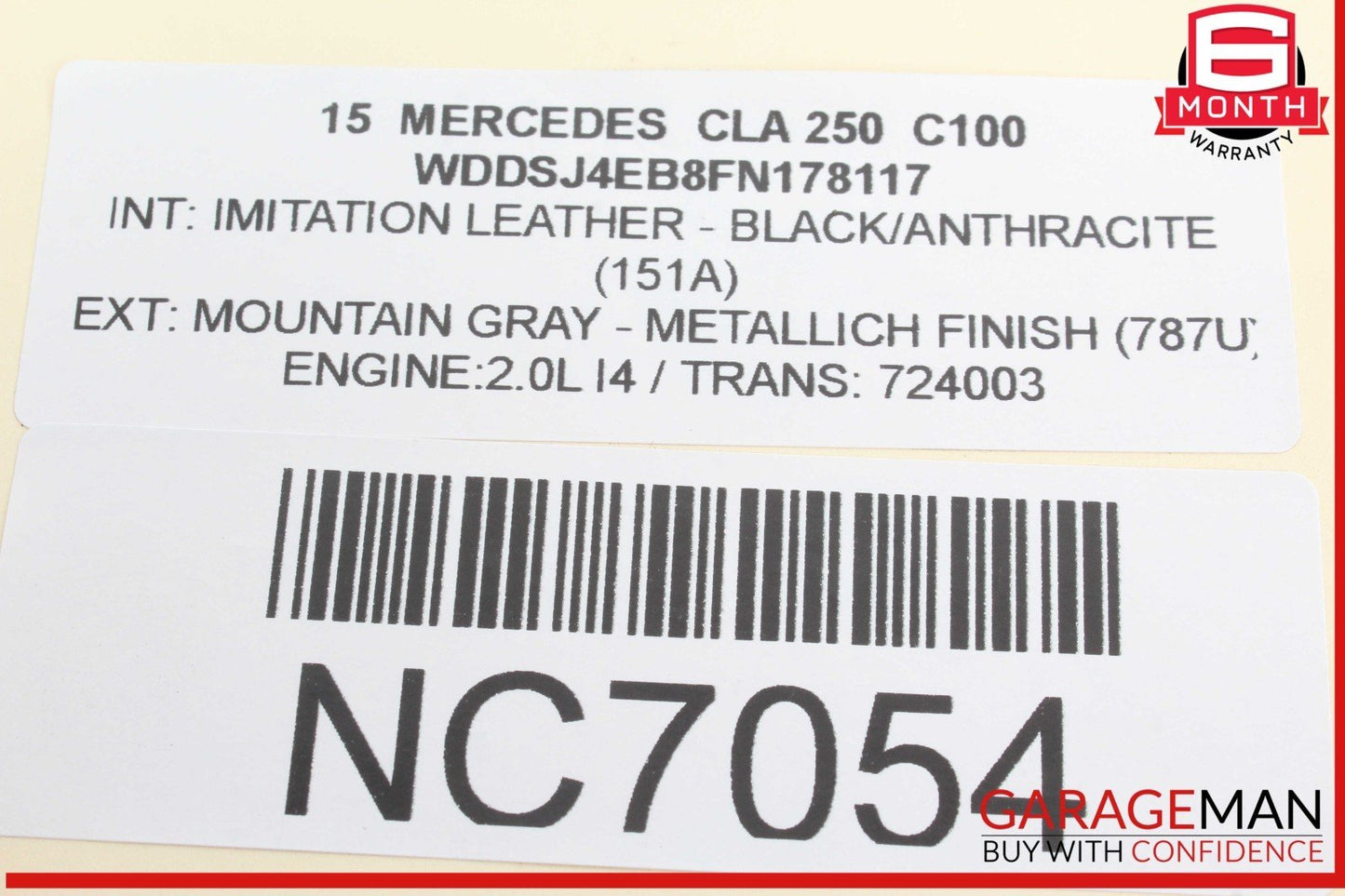 12-20 Mercedes W117 CLA250 Parking Brake Release Handle 2469050451 OEM