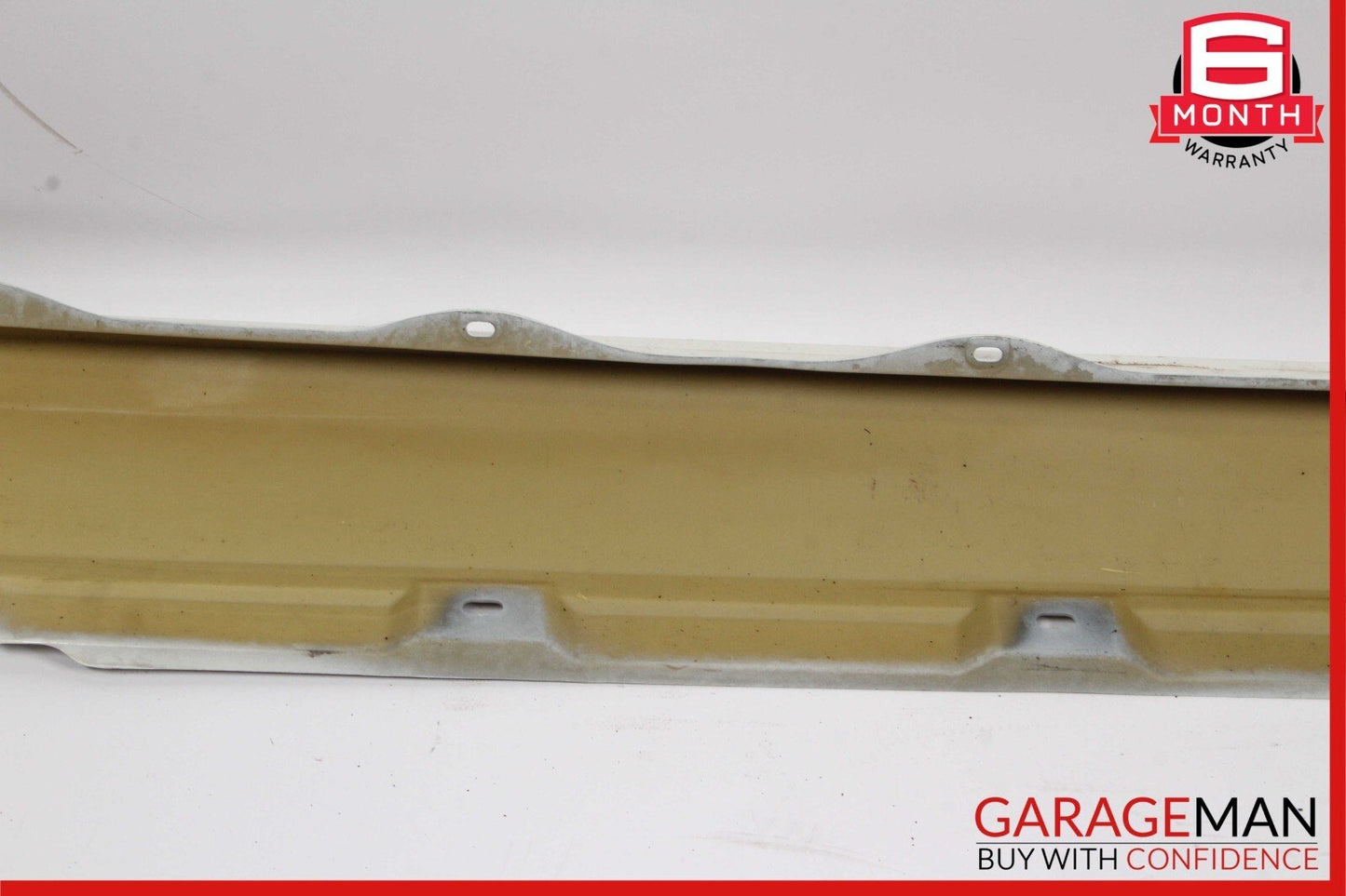 06-13 Mercedes W251 R350 Left Side Rocker Skirt Molding Panel Calcite White