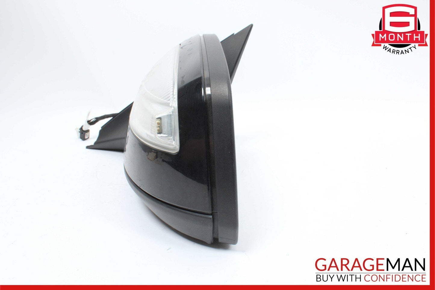 08-09 Mercedes W204 C300 C350 Front Left Side Mirror Rear View Door Black