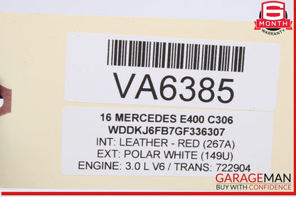 13-20 Mercedes W207 E400 CLA250 SL550 Keyless Go Entry Control Module OEM