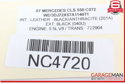 06-12 Mercedes W219 CLS550 E350 Front Right Side Bumper Fog Light Lamp OEM