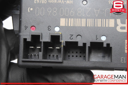 08-18 Mercedes W212 E350 C350 CLS550 Rear Right Side Door Control Module Unit