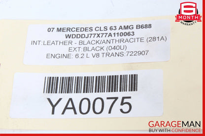 03-11 Mercedes W219 CLS63 CLS55 AMG Front Right Side Lower Wishbone Control Arm