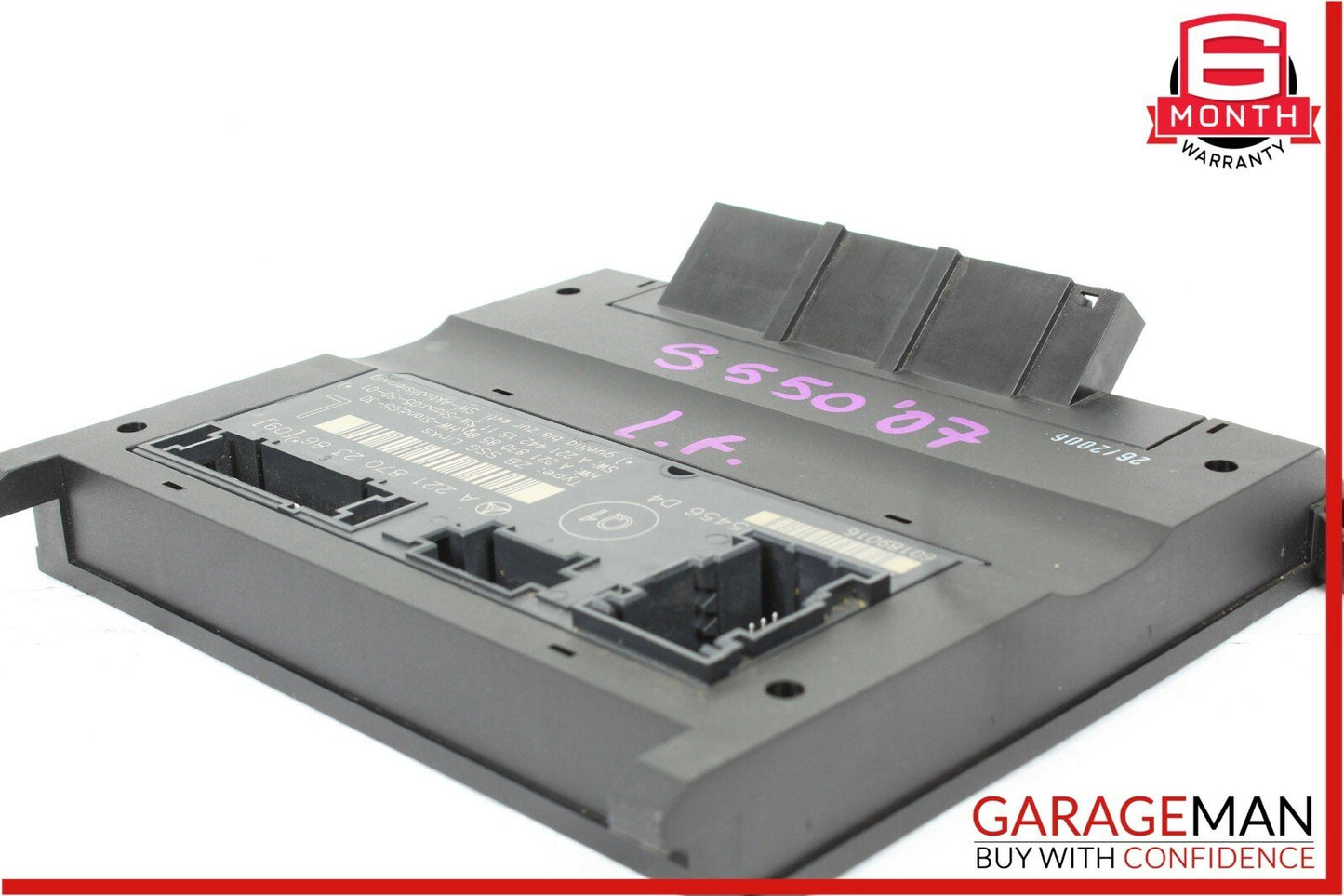 07-09 Mercedes W221 S550 S600 Front Left Under Seat Controller Module