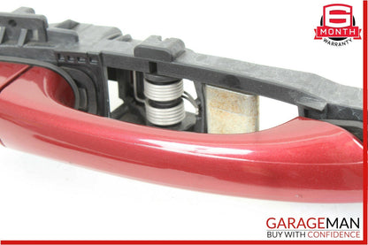 05-08 Mercedes R171 SLK350 Front Right Passenger Side Exterior Door Handle Red