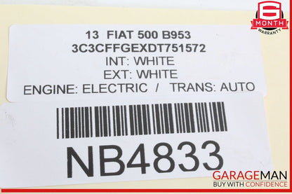 12-15 Fiat 500 Electric Auxiliary Coolant Water Pump 52126386AC OEM