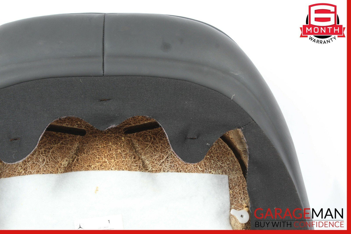 07-14 Mercedes W216 CL550 Front Right Side Top Upper Seat Cushion Black
