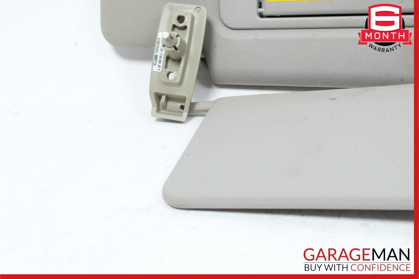 06-12 Mercedes X164 GL550 ML450 Sun Visor Sunvisor Front Right Side Gray OEM