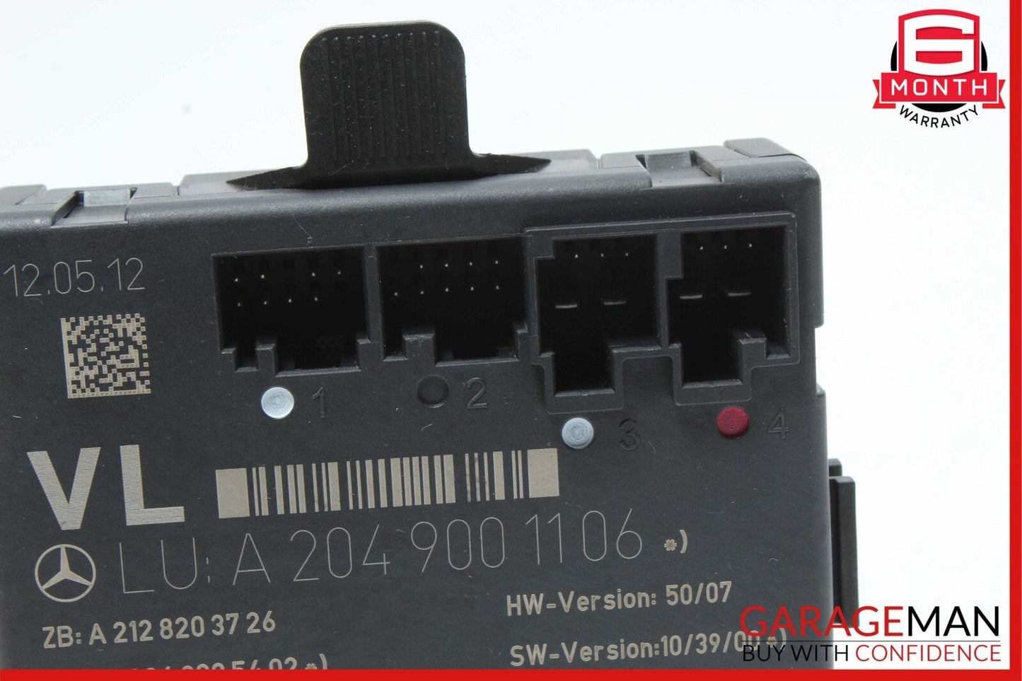 08-18 Mercedes W204 C250 E400 C300 E350 Front Left Side Door Control Module OEM