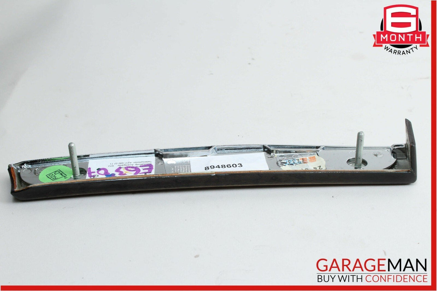 03-09 Mercedes W211 E350 E63 AMG Front Left Dash Molding Trim Bezel Cover Wood