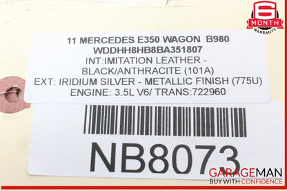 08-17 Mercedes W212 E350 Wagon Rear Right Suspension Upper Control Arm OEM
