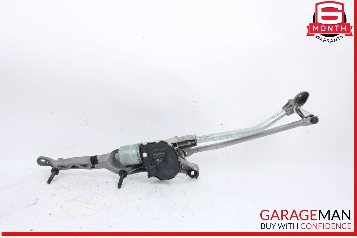 10-16 Mercedes W212 E400 E350 Front Windshield Window Linkage w/ Wiper Motor OEM