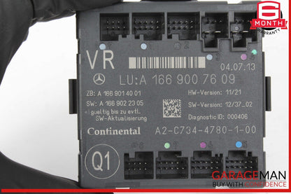 12-20 Mercedes X166 GL450 4MATIC CLA45 AMG Front Right Side Door Control Module